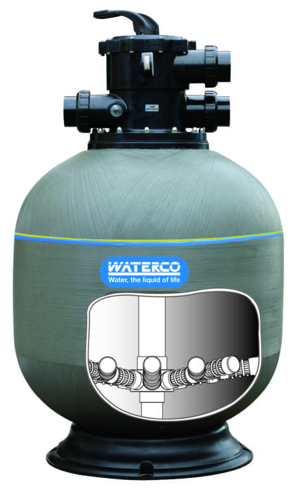 Waterco SM Bobbin Wound Top Mount Filter