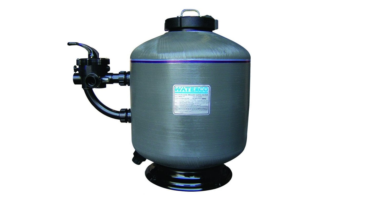 Waterco Micron side mount sand filter