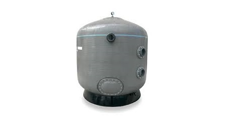 Swimming pool filter pressure vessel