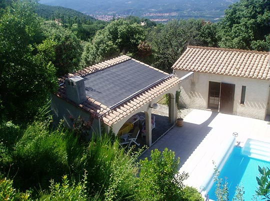 Residential house with swimming pool