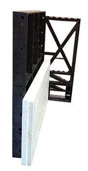 Rigid foam insulation panel